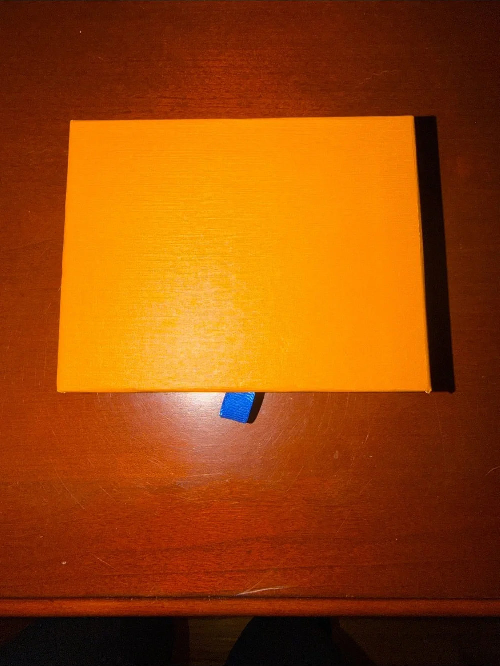 Small Louis Vuitton Box with pouch. 4